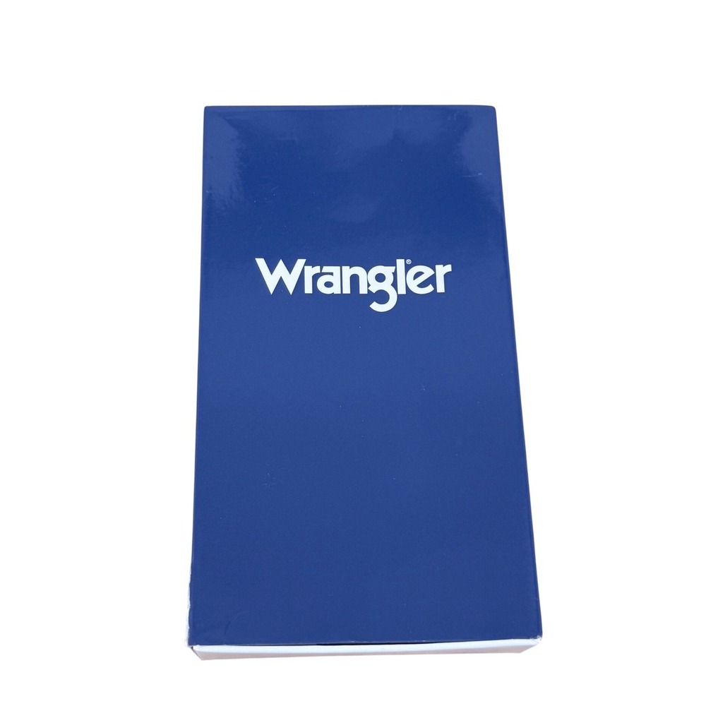 Wrangler WRZ20-145BW Smartwatch Brown Leather Western Strap Bronze Tone Case NIB